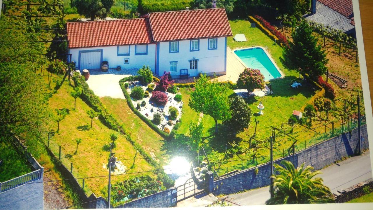 Casa Tarrío con Piscina - Santiago de Compostela Vila Boqueixon Exterior foto