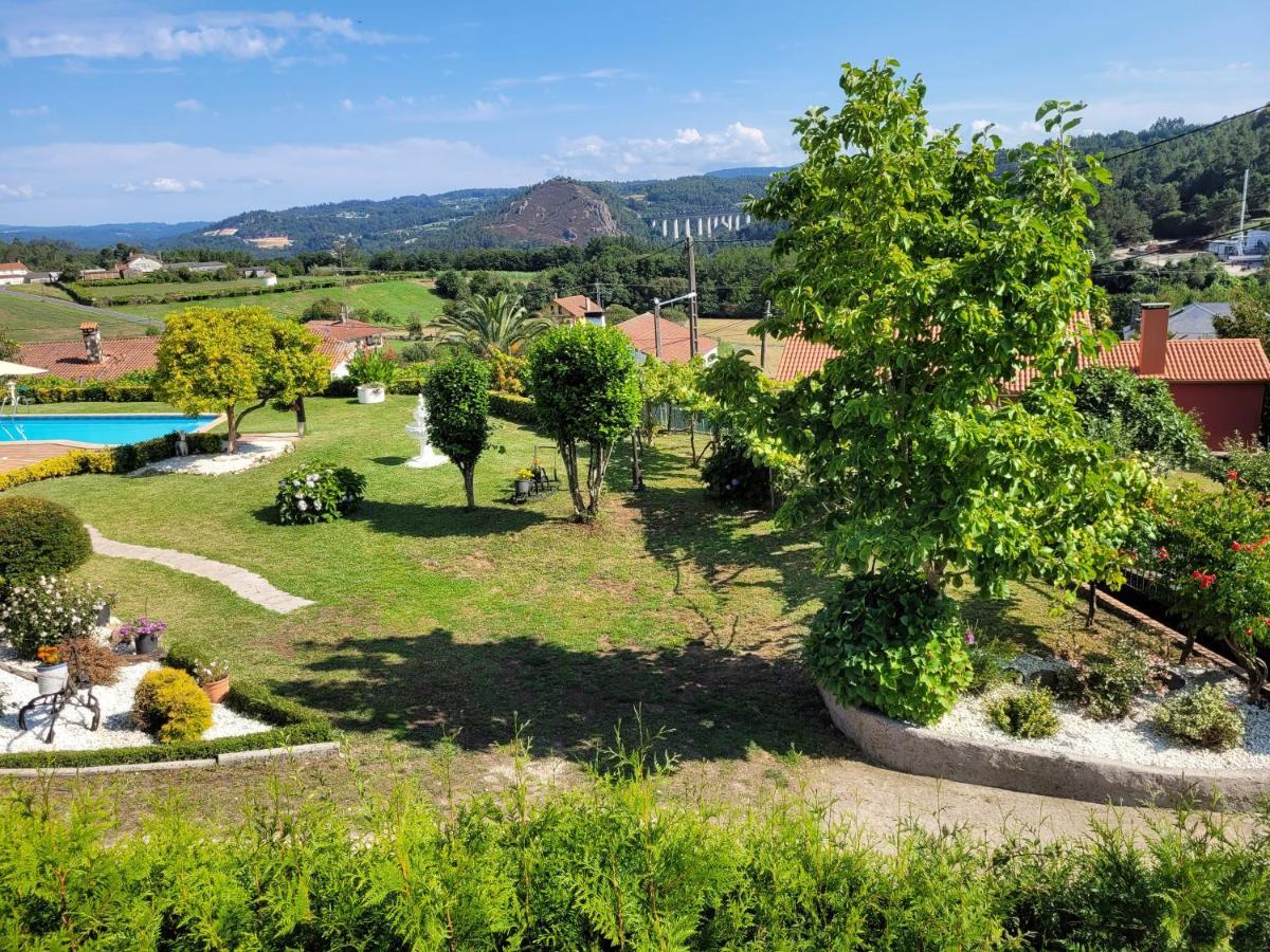 Casa Tarrío con Piscina - Santiago de Compostela Vila Boqueixon Exterior foto