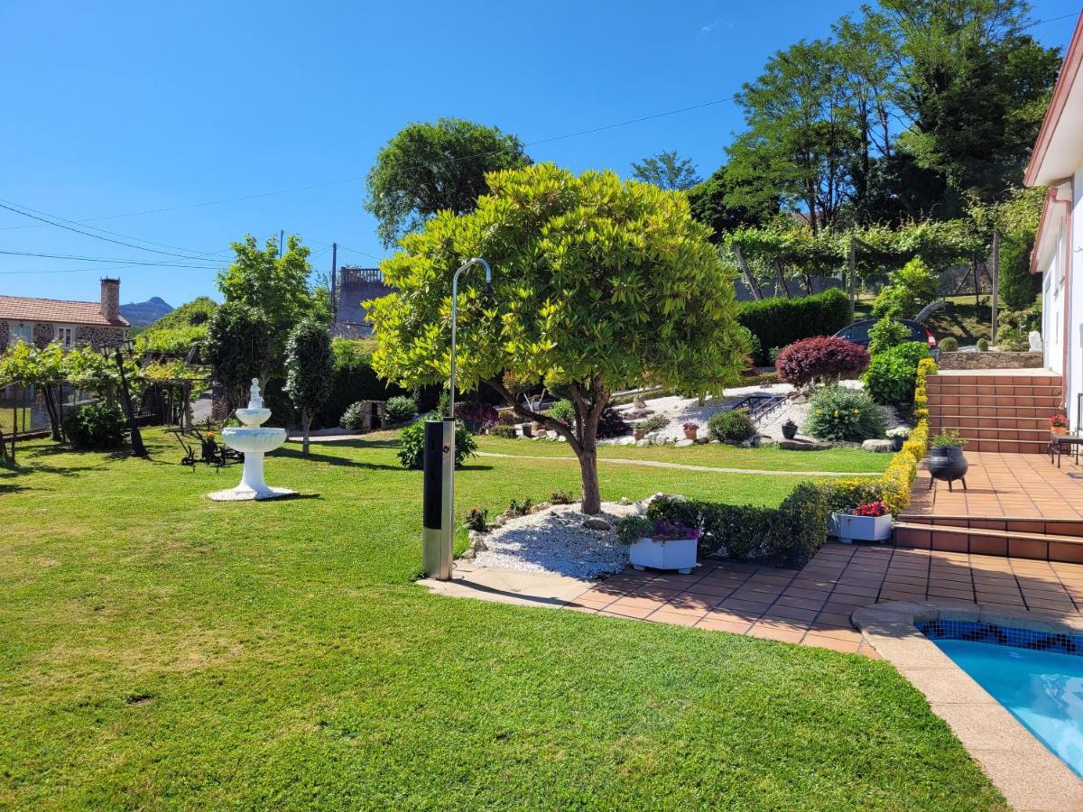 Casa Tarrío con Piscina - Santiago de Compostela Vila Boqueixon Exterior foto