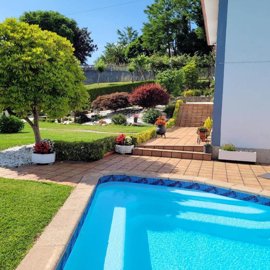 Casa Tarrío con Piscina - Santiago de Compostela Vila Boqueixon Exterior foto