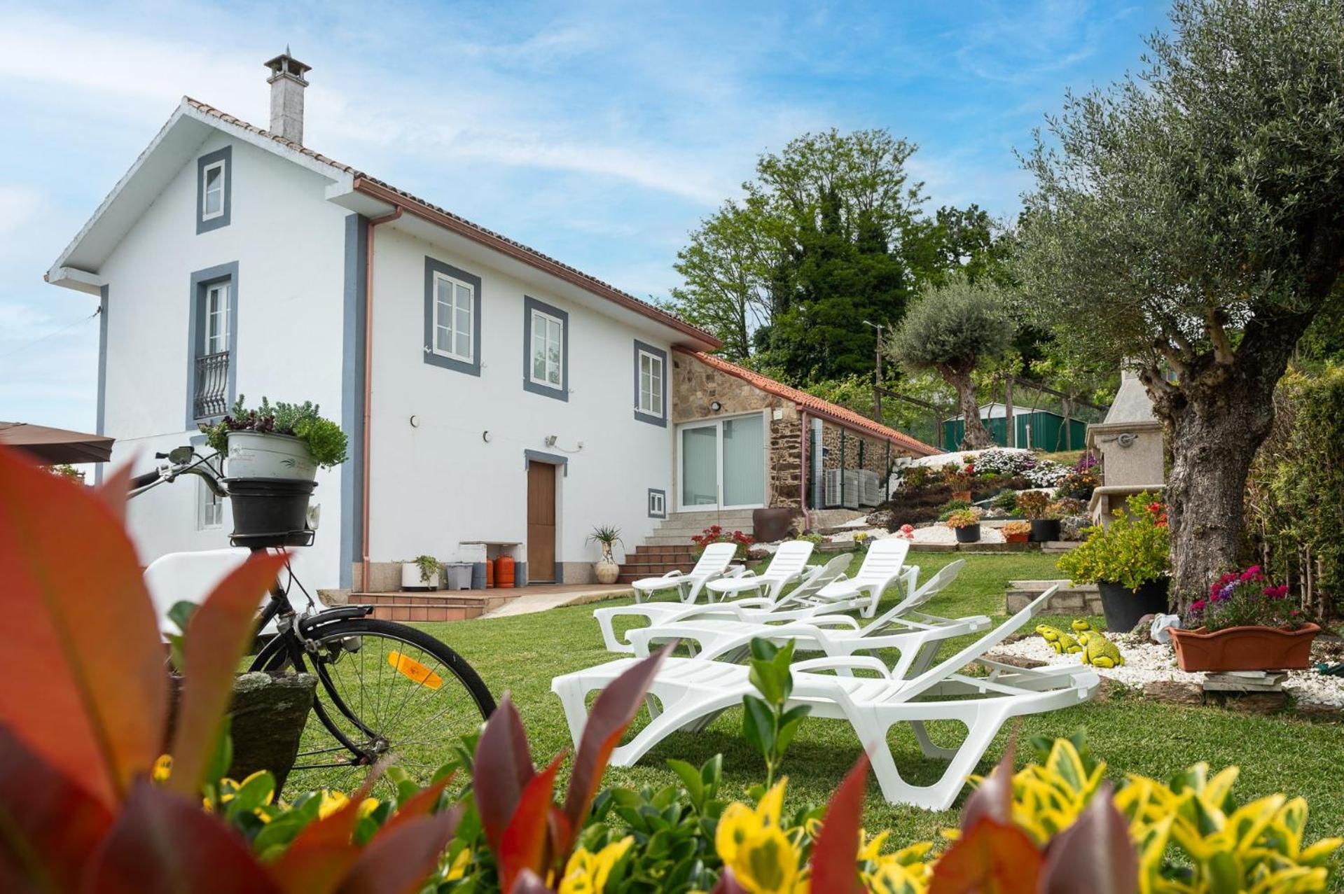 Casa Tarrío con Piscina - Santiago de Compostela Vila Boqueixon Exterior foto