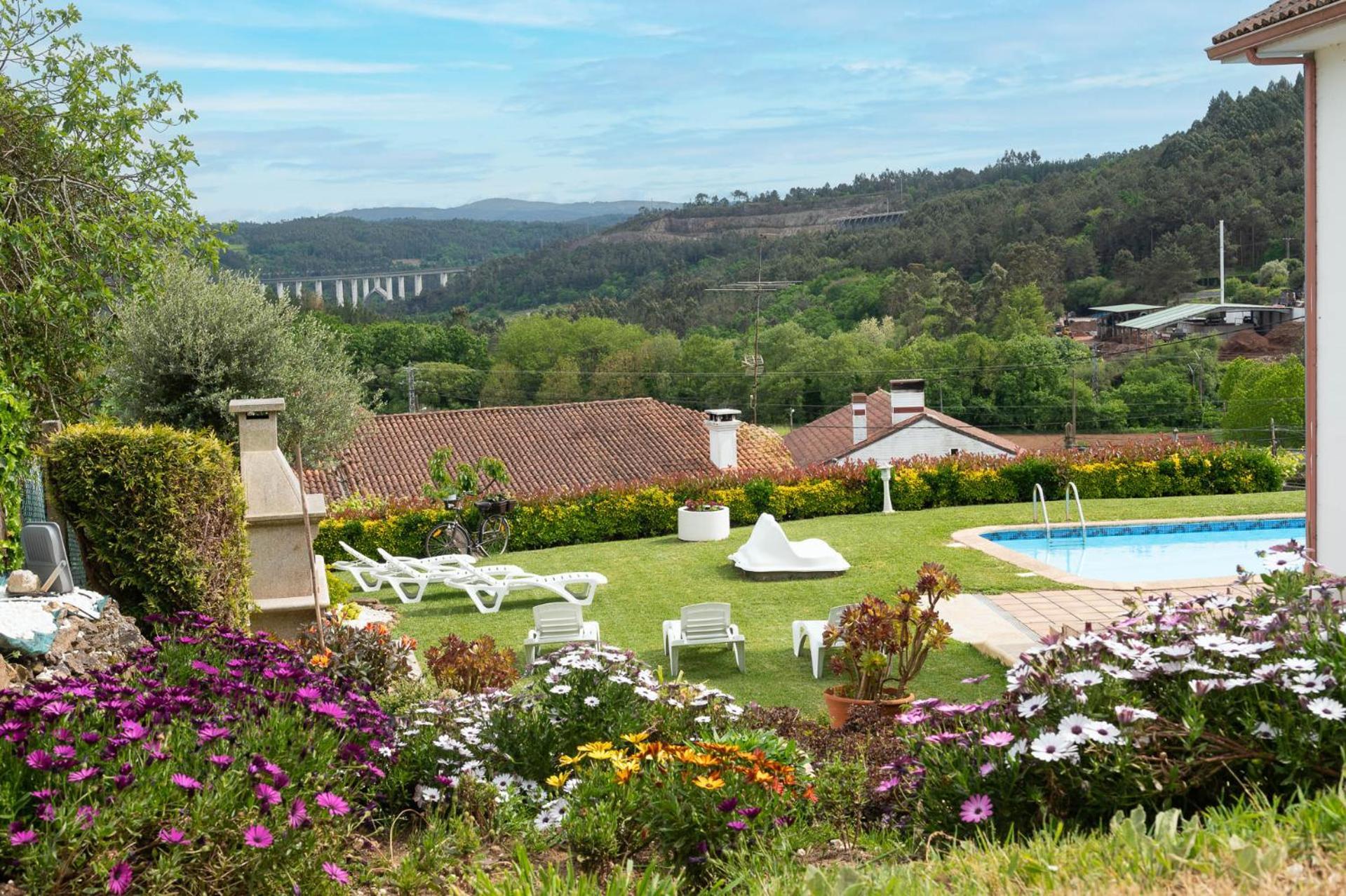 Casa Tarrío con Piscina - Santiago de Compostela Vila Boqueixon Exterior foto