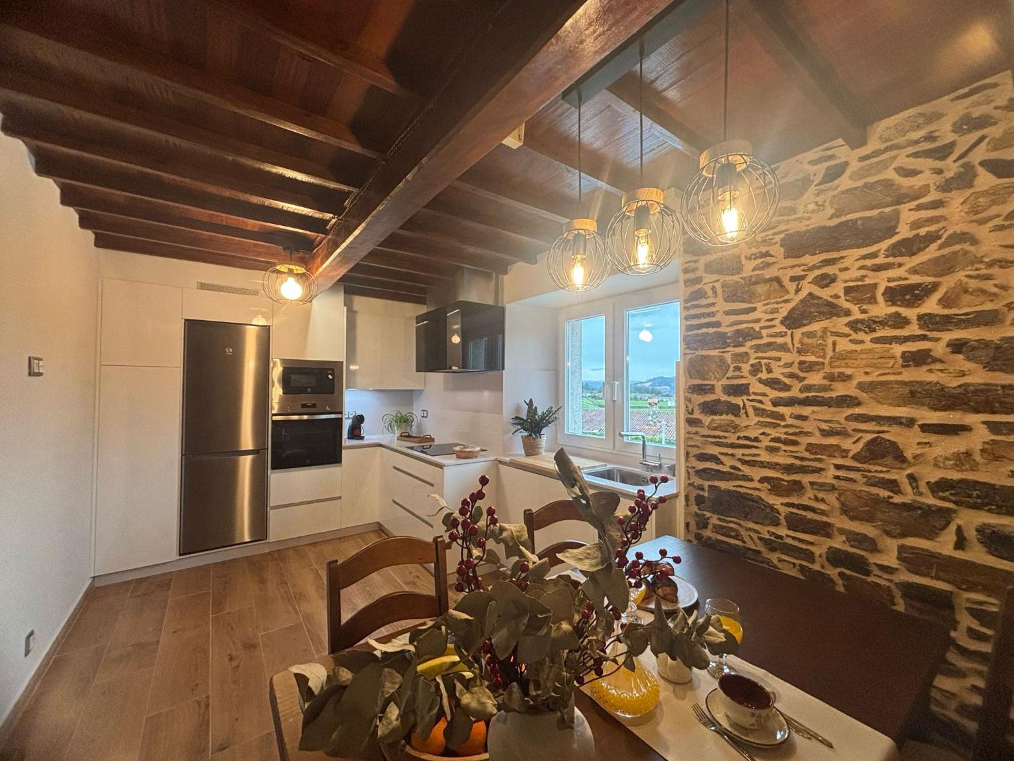 Casa Tarrío con Piscina - Santiago de Compostela Vila Boqueixon Exterior foto